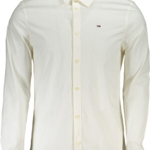 TOMMY HILFIGER CAMICIA MANICHE LUNGHE UOMO BIANCO