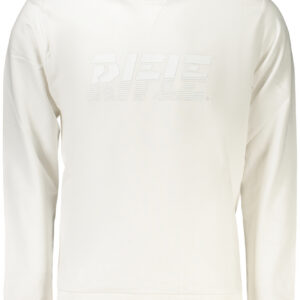 RIFLE FELPA SENZA ZIP UOMO BIANCO