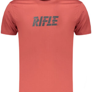 RIFLE T-SHIRT MANICHE CORTE UOMO ROSSO