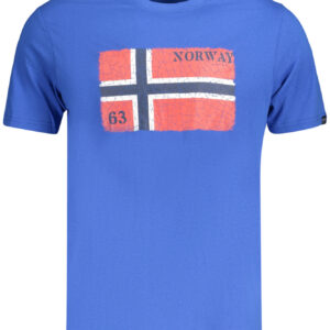 NORWAY 1963 T-SHIRT MANICHE CORTE UOMO BLU