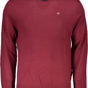 NAPAPIJRI MAGLIONE UOMO ROSSO