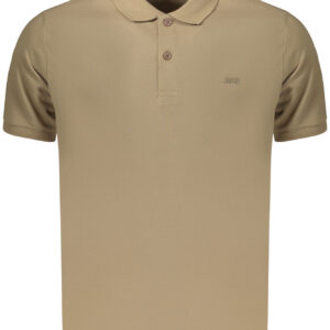 RIFLE POLO MANICHE CORTE UOMO MARRONE