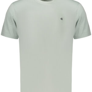 CALVIN KLEIN T-SHIRT MANICHE CORTE UOMO VERDE