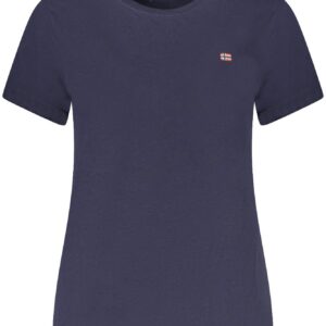 NORWAY 1963 T-SHIRT MANICHE CORTE DONNA BLU