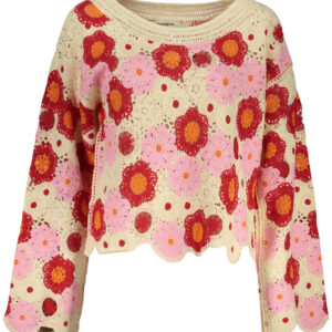DESIGUAL MAGLIA DONNA BEIGE