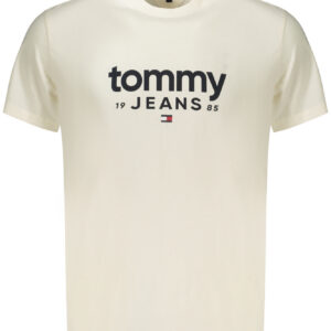 TOMMY HILFIGER T-SHIRT MANICHE CORTE UOMO BIANCO