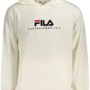 FILA FELPA SENZA ZIP UOMO BIANCO