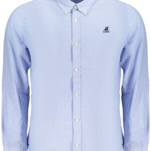 U.S. GRAND CAMICIA MANICHE LUNGHE UOMO AZZURRO