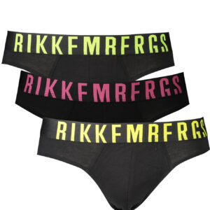 BIKKEMBERGS SLIP UOMO NERO