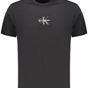 CALVIN KLEIN T-SHIRT MANICHE CORTE UOMO NERO