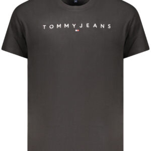 TOMMY HILFIGER T-SHIRT MANICHE CORTE UOMO NERO