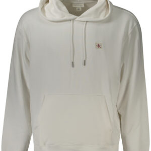 CALVIN KLEIN FELPA SENZA ZIP UOMO BIANCO
