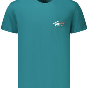 TOMMY HILFIGER T-SHIRT MANICHE CORTE UOMO VERDE