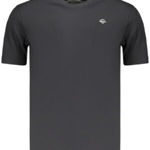 BLAUER APPAREL T-SHIRT MANICHE CORTE UOMO NERO