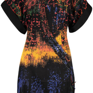 DESIGUAL ABITO CORTO DONNA NERO