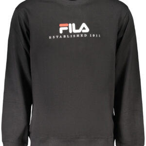 FILA FELPA SENZA ZIP UOMO NERO