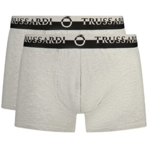 TRUSSARDI BOXER UOMO GRIGIO