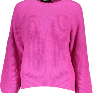 DESIGUAL MAGLIONE DONNA ROSA