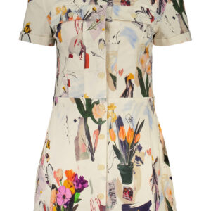 DESIGUAL ABITO CORTO DONNA BIANCO