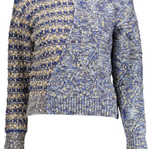 DESIGUAL MAGLIA DONNA BLU