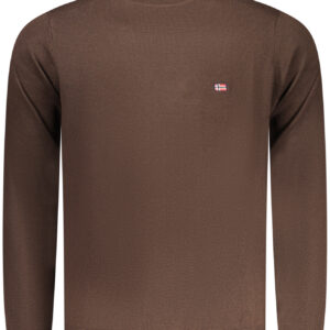 NORWAY 1963 MAGLIA UOMO MARRONE