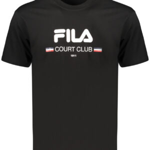 FILA T-SHIRT MANICHE CORTE UOMO NERO