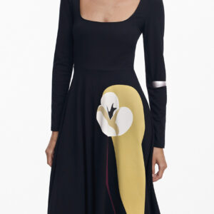DESIGUAL ABITO LUNGO DONNA NERO