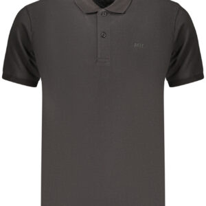 RIFLE POLO MANICHE CORTE UOMO NERO