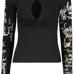 DESIGUAL MAGLIA DONNA NERO
