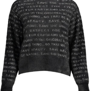 DESIGUAL MAGLIA DONNA NERO