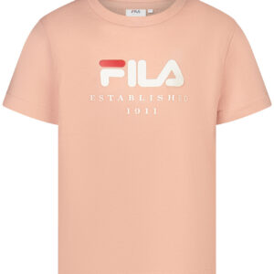 FILA T-SHIRT MANICHE CORTE BAMBINA ROSA