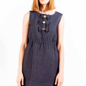 LOVE MOSCHINO ABITO CORTO DONNA BLU