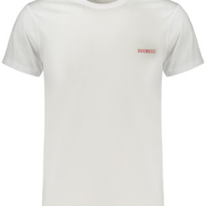 BIKKEMBERGS T-SHIRT MANICHE CORTE UOMO BIANCO