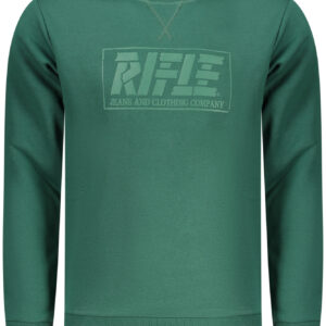 RIFLE FELPA SENZA ZIP UOMO VERDE