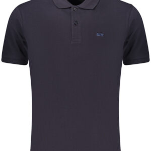 RIFLE POLO MANICHE CORTE UOMO BLU