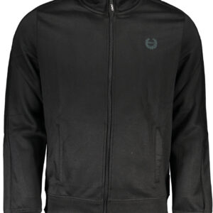 GIAN MARCO VENTURI FELPA CON ZIP UOMO NERO