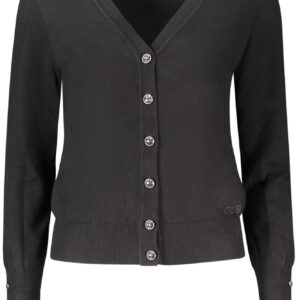 GUESS JEANS CARDIGAN DONNA NERO