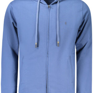 COVERI MOVING FELPA CON ZIP UOMO BLU