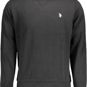 U.S. POLO ASSN. FELPA SENZA ZIP UOMO NERO