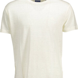 GANT T-SHIRT MANICHE CORTE UOMO BIANCO