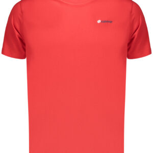 LOTTO T-SHIRT MANICHE CORTE UOMO ROSSO