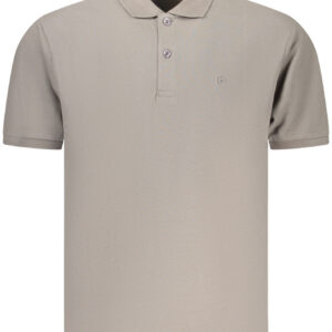 COVERI MOVING POLO MANICHE CORTE UOMO GRIGIO