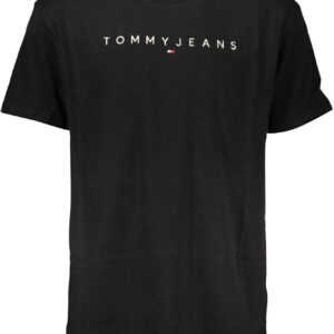 TOMMY HILFIGER T-SHIRT MANICHE CORTE UOMO NERO