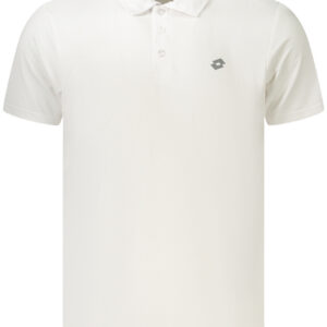 LOTTO POLO MANICHE CORTE UOMO BIANCO