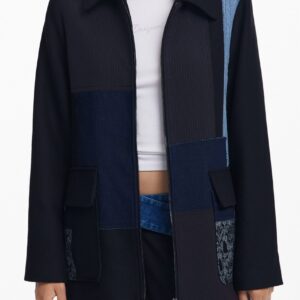 DESIGUAL GIUBBOTTO DONNA NERO