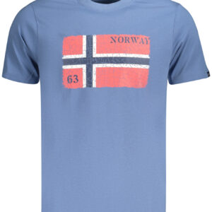 NORWAY 1963 T-SHIRT MANICHE CORTE UOMO BLU
