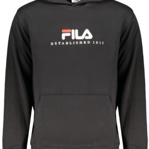 FILA FELPA SENZA ZIP UOMO NERO