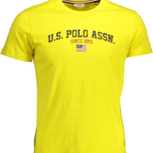U.S. POLO ASSN. T-SHIRT MANICHE CORTE UOMO GIALLO