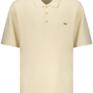 RIFLE POLO MANICHE CORTE UOMO BEIGE