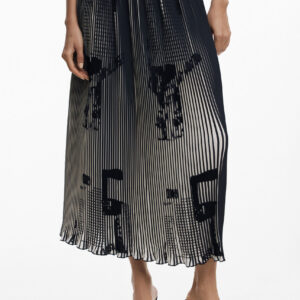 DESIGUAL GONNA LUNGA DONNA NERO